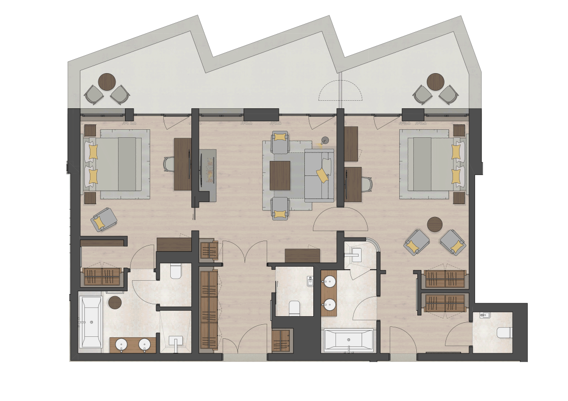 Penthouse suite Edelweiss