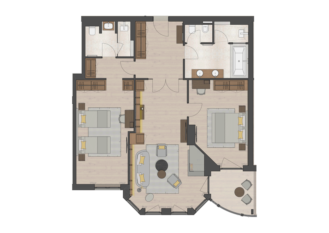 Novità: Penthouse suite Nederkogl